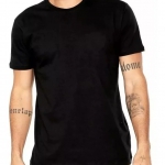 Camiseta Masculina Algodão Básica